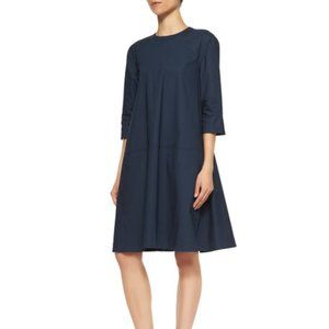 Acne Studios Pari 3/4-Sleeve A-Line Dress wPockets